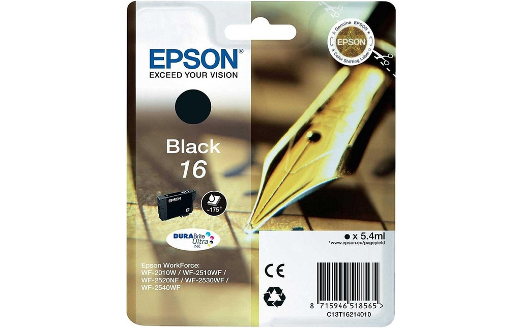 EPSON Epson cart.encre T162140 black