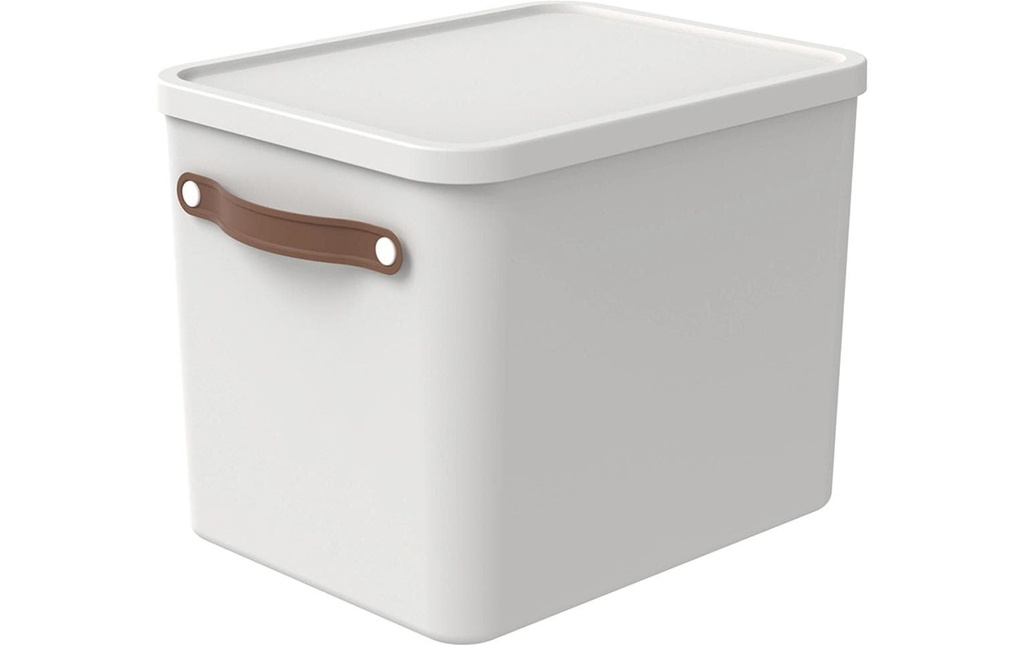 Rotho Boîte de rangement MALOJA Blanc