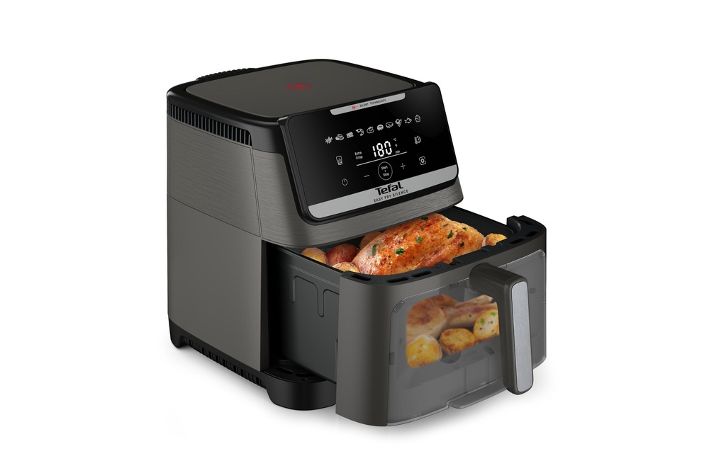Tefal Friteuse à air chaud Easy Fry Silence XXL EY846HE0 7 l