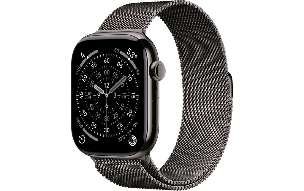 Apple Watch Series 11 46 mm LTE Slate Titanium Milanese Loop M/L