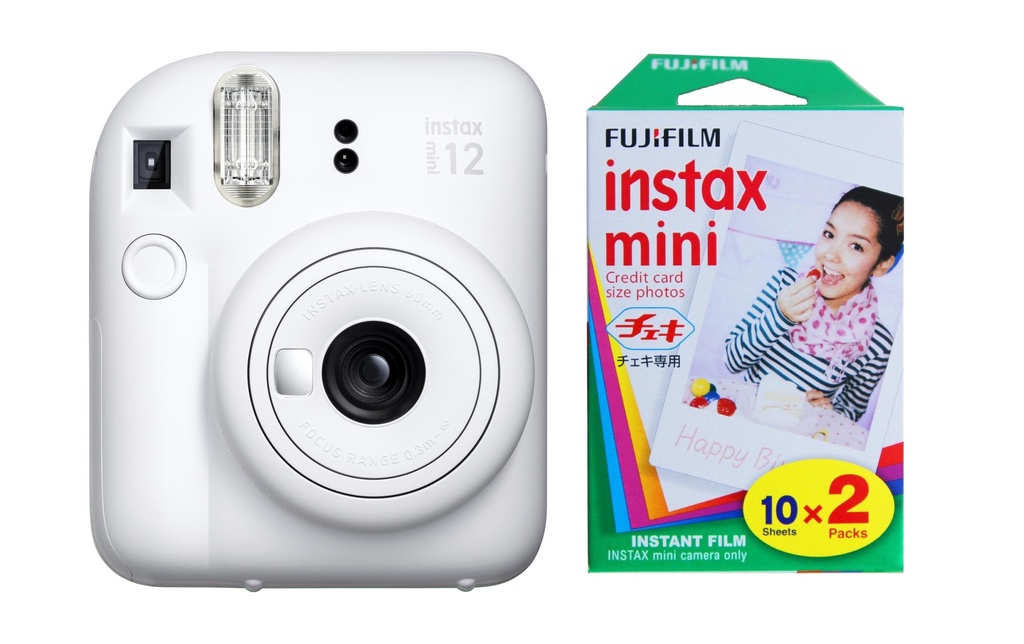 Fujifilm Appareil photo Instax Mini 12 KIT Blanc