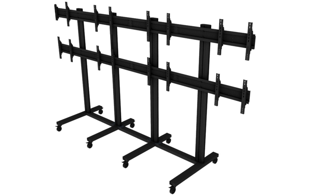 Multibrackets Trolley TV 8-Screens 1794 Noir