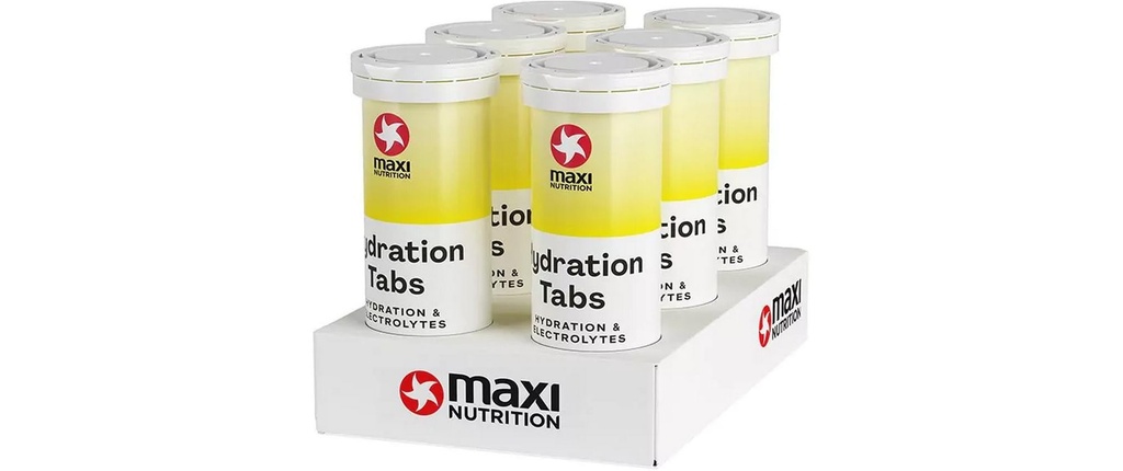 Maxi Nutrition Nutrition Hydration Tabs Lemon & Lime, 6x tubes