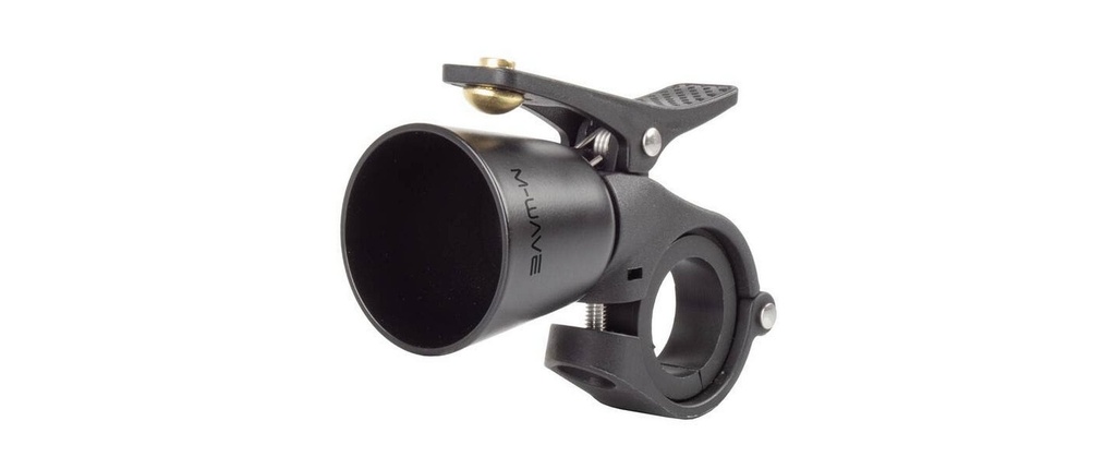 M-Wave Clochette pour vélo Trophée Noir