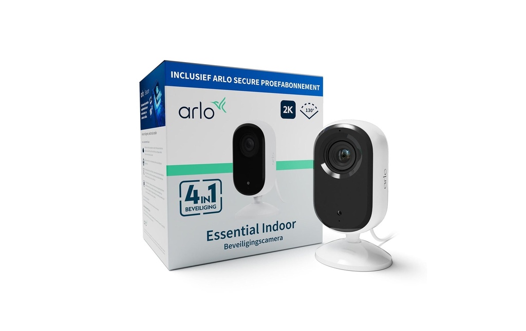 Arlo Essential 2K Indoor VMC3260 Blanc