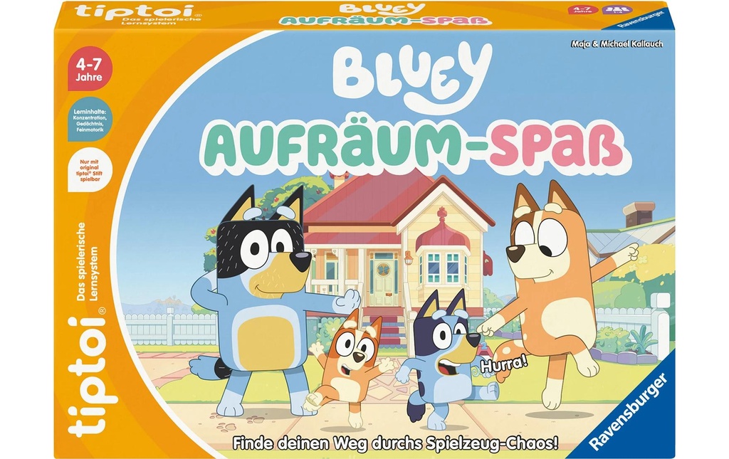 tiptoi Jeu Bluey, le plaisir du rangement