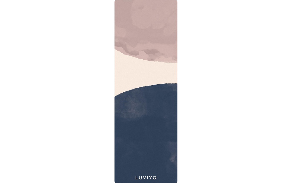 Luviyo Tapis de yoga de voyage Oasis