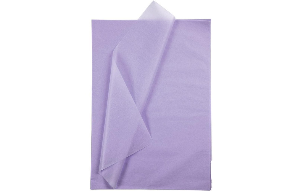 Creativ Company Papier de soie 50 x 70 cm, 25 feuilles, Violet