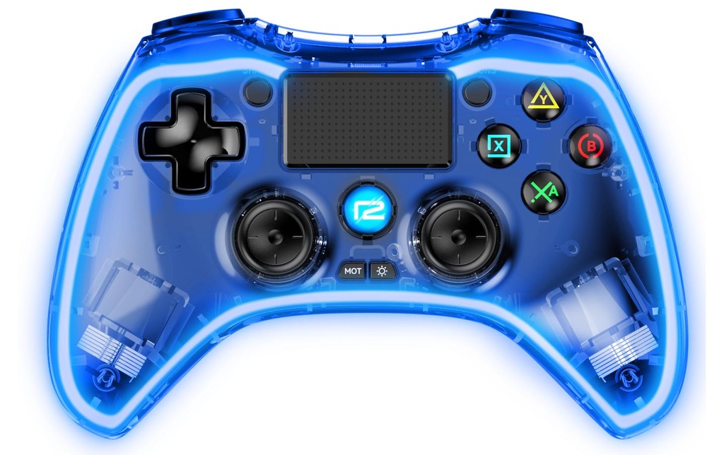 GAME Manette Pro Pad X Bleu