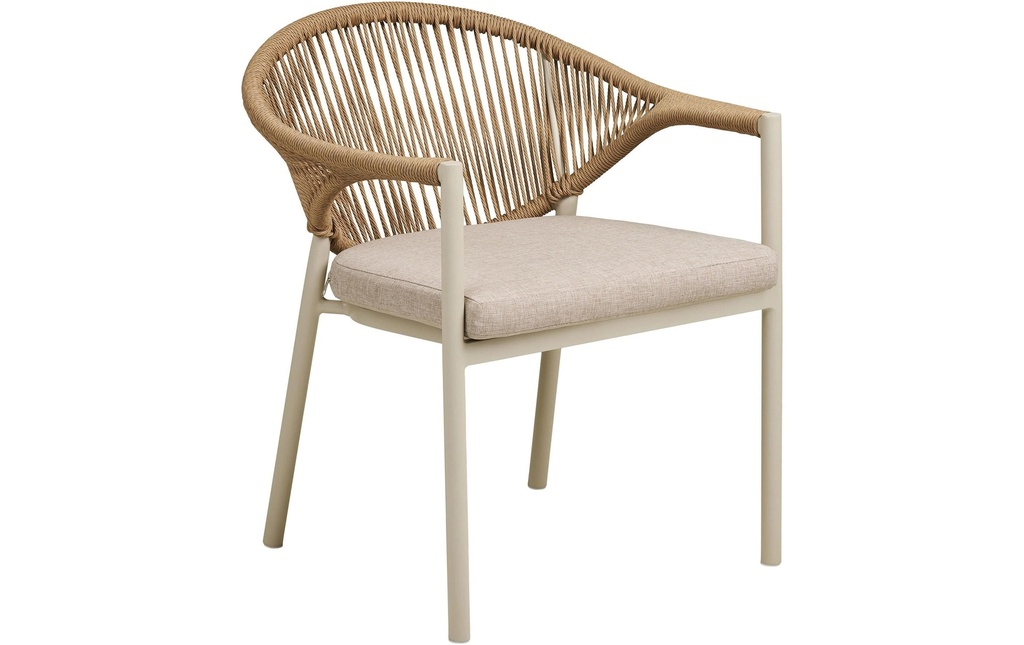House Nordic Chaise de jardin Abela Sable/Naturel