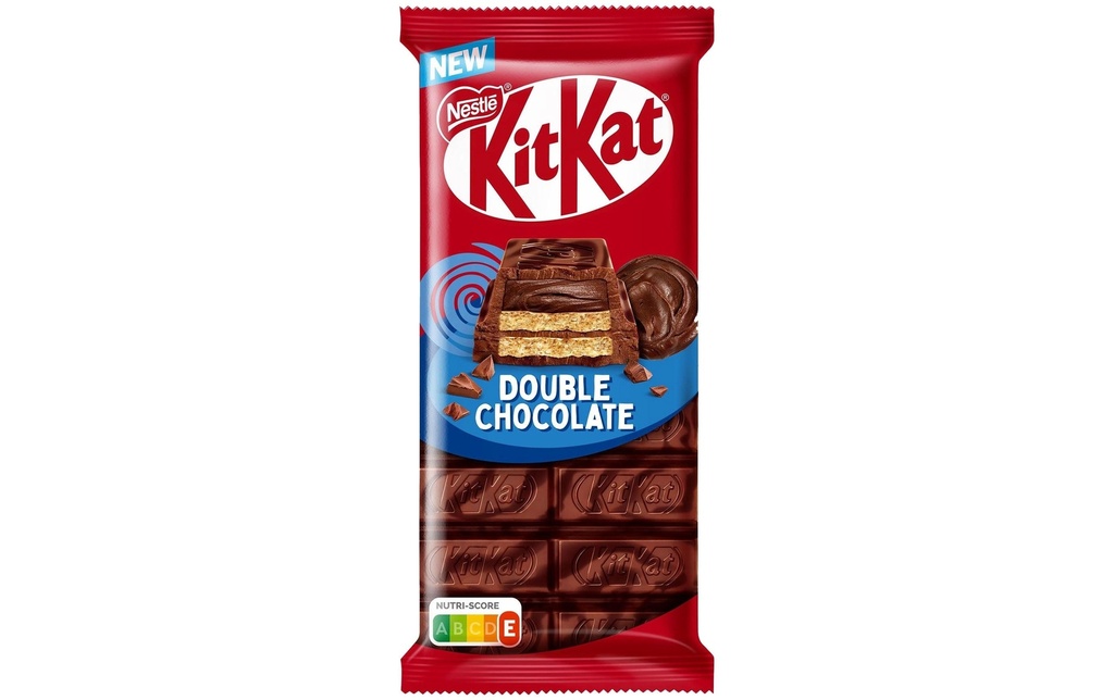 Nestlé Snacks KitKat tablette double chocolat 99 g