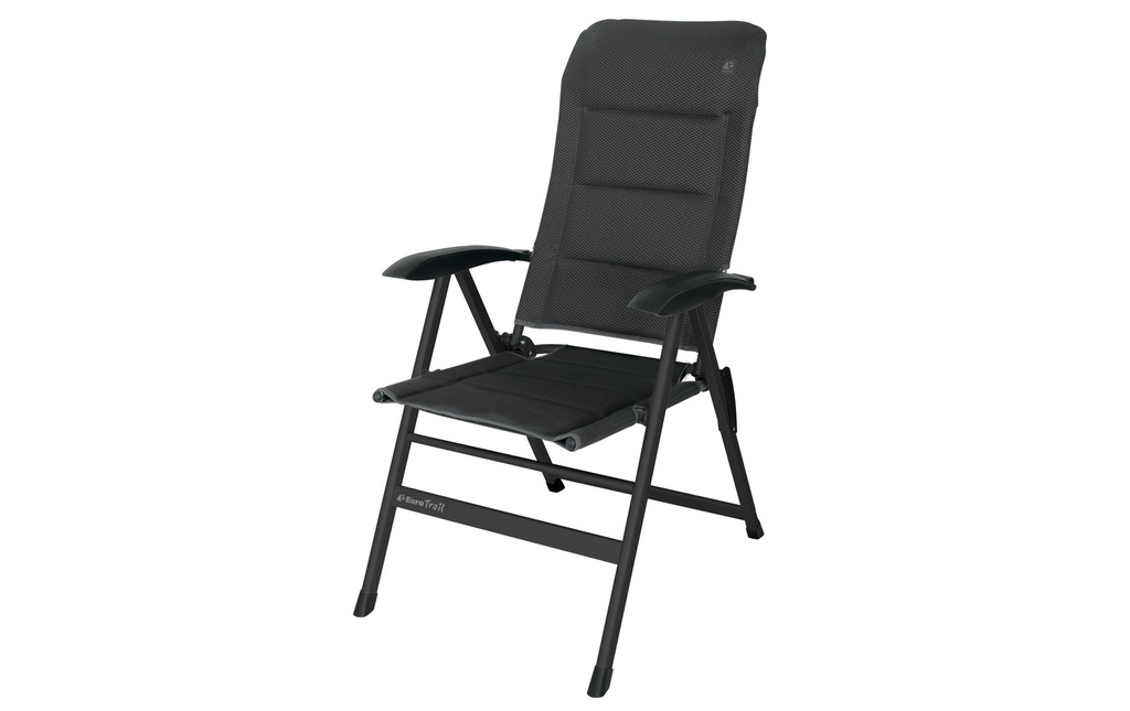 Eurotrail Chaise de camping Kendal Anthracite