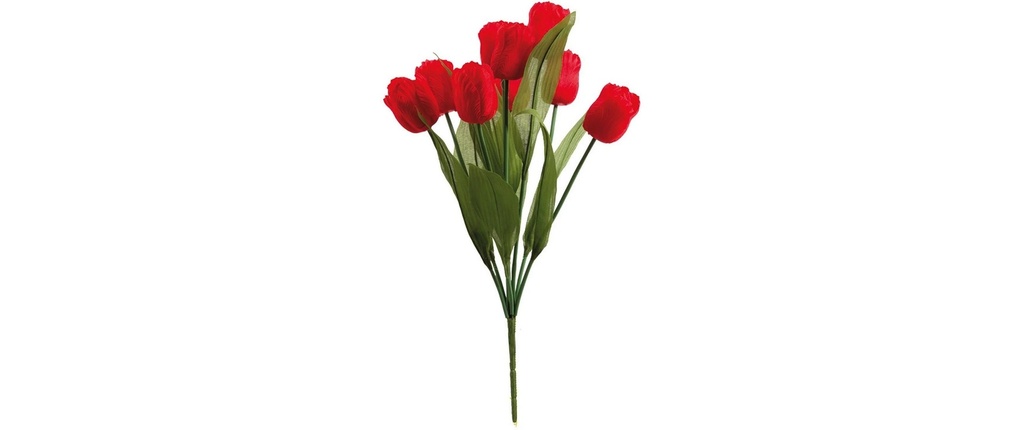 Dekomat AG Bouquet de tulipes 9 fois 48 cm