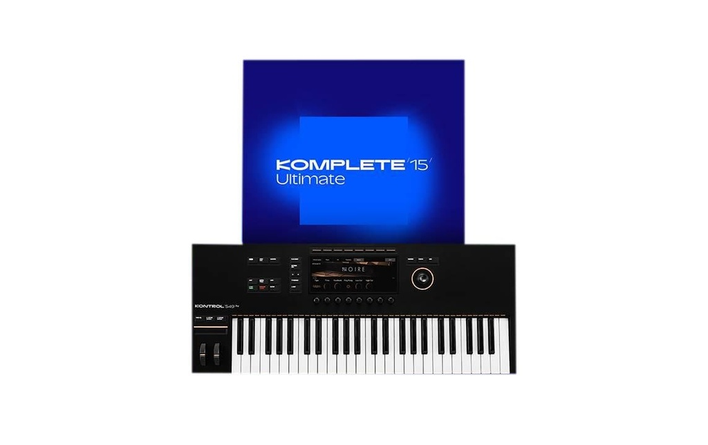 Native Instruments Contrôleur clavier Kontrol S49 MK3 avec Upgr. 15 Ultimate