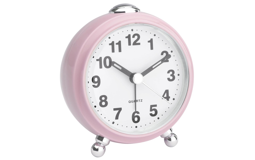 TFA Dostmann Réveil classique Rose