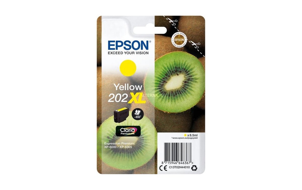 EPSON Epson cart.d'encre 202XL yel