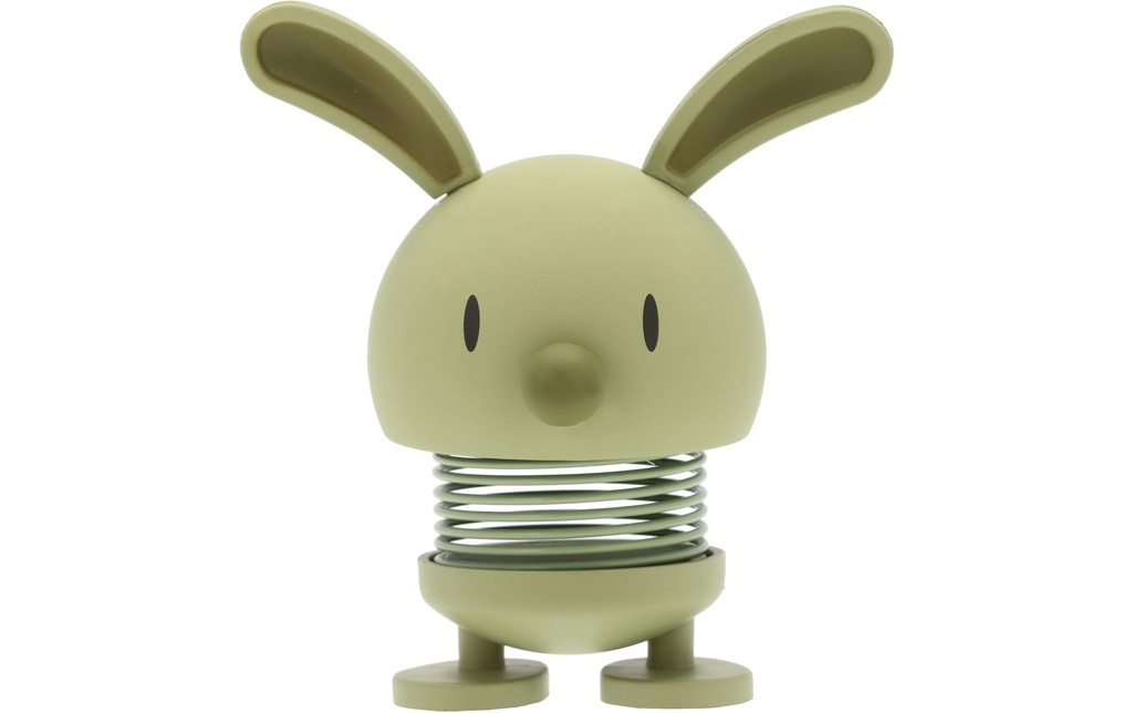 Hoptimist Objet à exposer Soft Bunny S 9 cm, Vert olive
