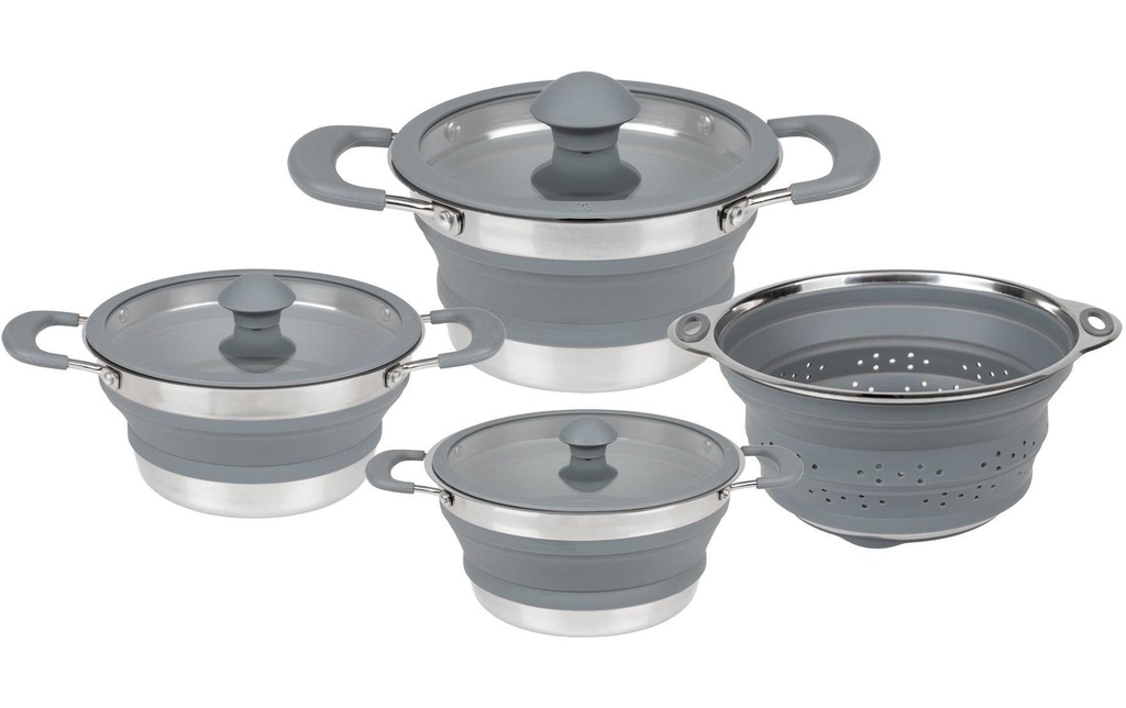 KOOR Set de casseroles, pliable