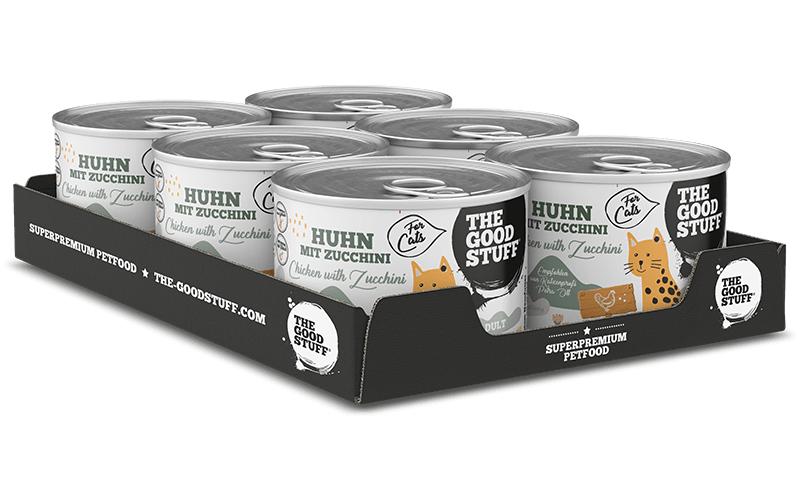 The Goodstuff Alimentation humide Poulet avec courgettes Adult, 6 x 200g