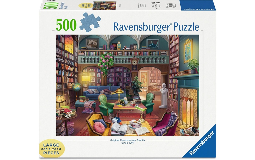 Ravensburger Puzzle Le monde magique des livres 500 pièces