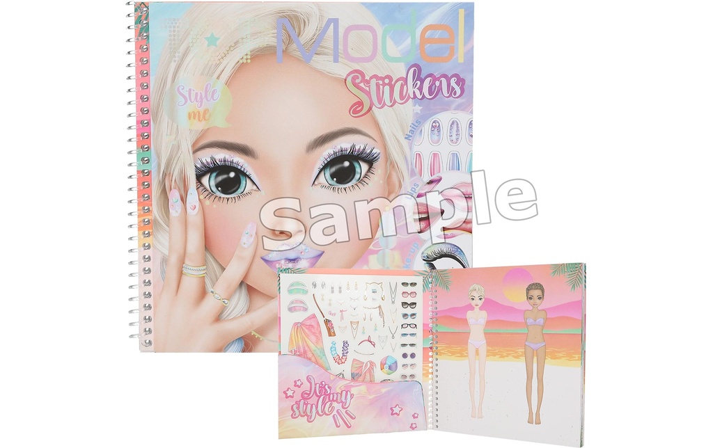 Topmodel Album d’autocollants Face Top Model 24 pages