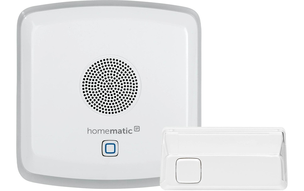 Homematic IP Bouton de sonnette HmIP-DBB et générateur de signaux combiné HmIP-MP3P