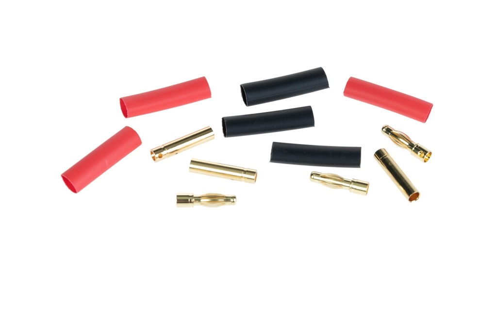 EP Connecteur 4 mm d'or 3 paires
