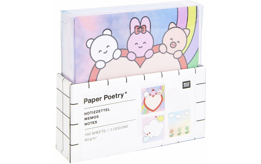 Rico Design Fiche de bloc-notes Chingu 9 x 9 cm