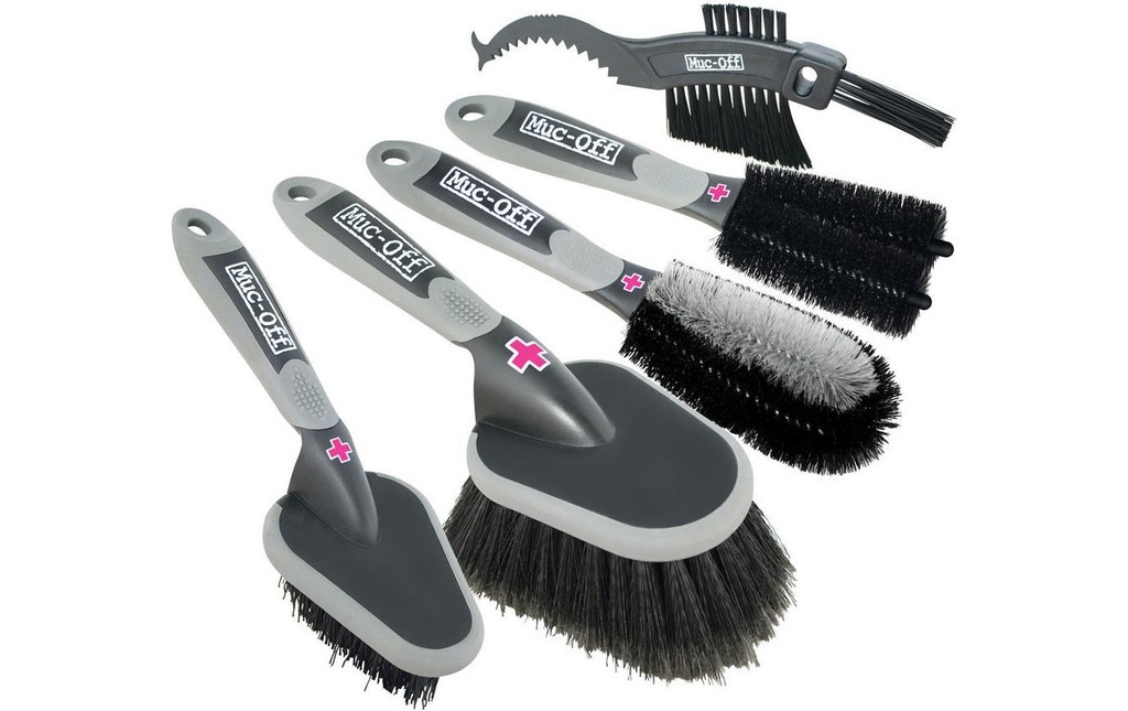Muc-Off Brosse de nettoyage 5x Premium Brush Set