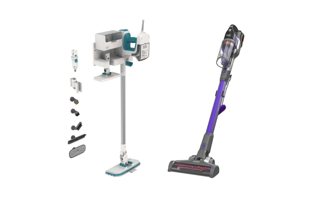 BLACK+DECKER Pet Powerseries Extreme Kit avec nettoyeur à vapeur BHSM15FX10-QS