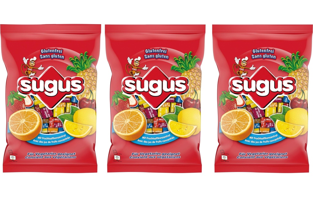 Sugus Bonbons à croquer sans gluten 3000 g