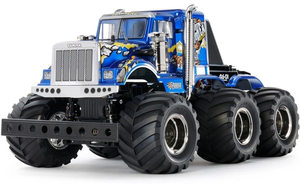 Tamiya Monster Truck Konghead 6x6 G6-01 Kit de construction, 1:18