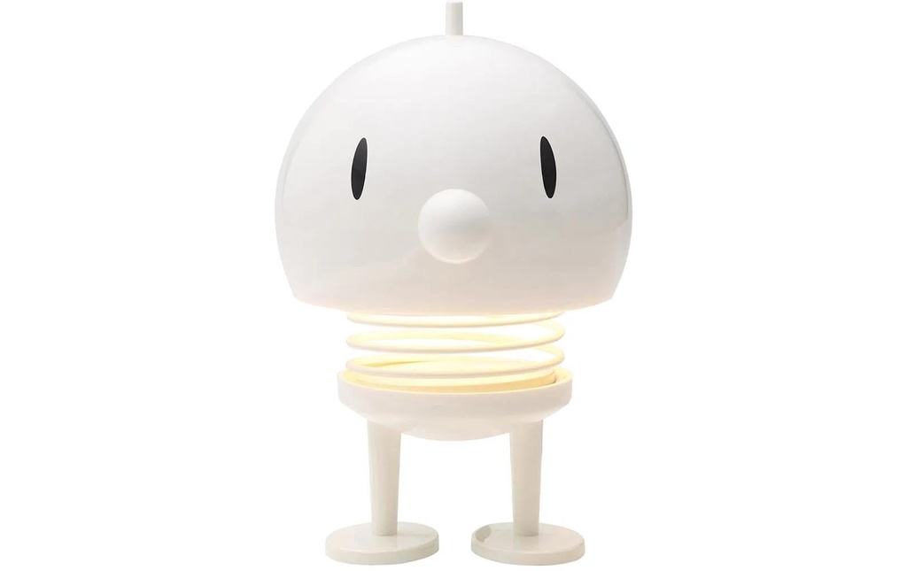 Hoptimist Lampe de bureau Bumble Blanc, XL ABS/acier, 15 x 23 cm
