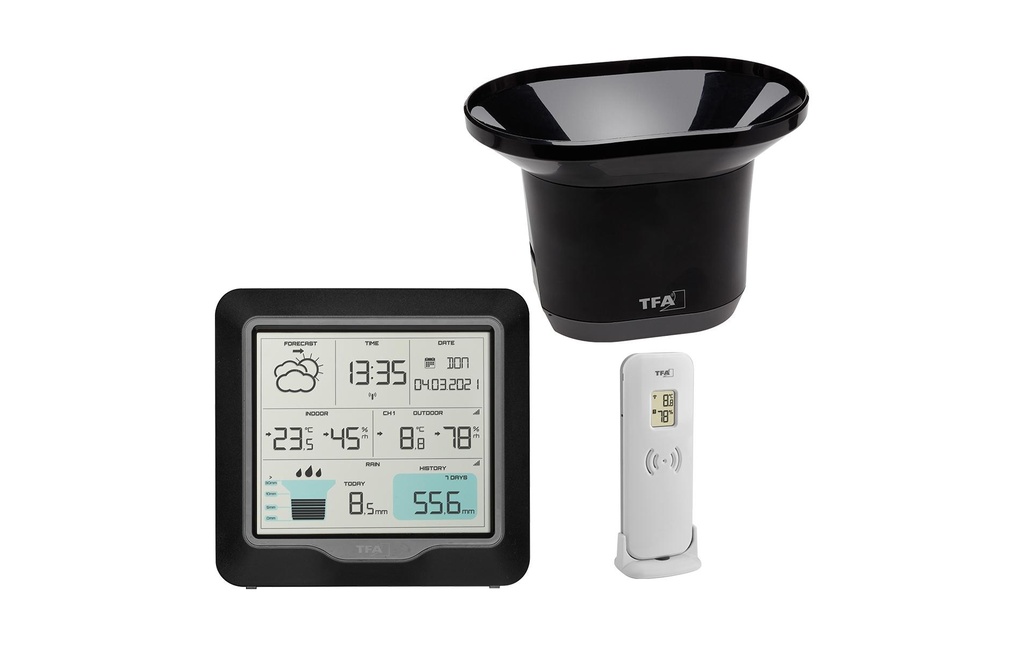 TFA Dostmann Station météo Rain Pro
