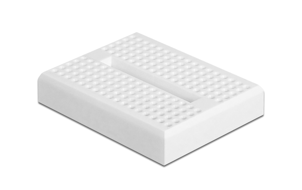 Delock Platine d'expérimentation Mini-plaque expérimentale 170 contacts Blanc