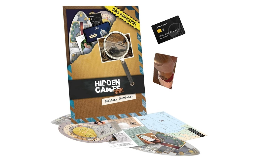 Hidden Games Party game Tödliche Überfahrt -DE-