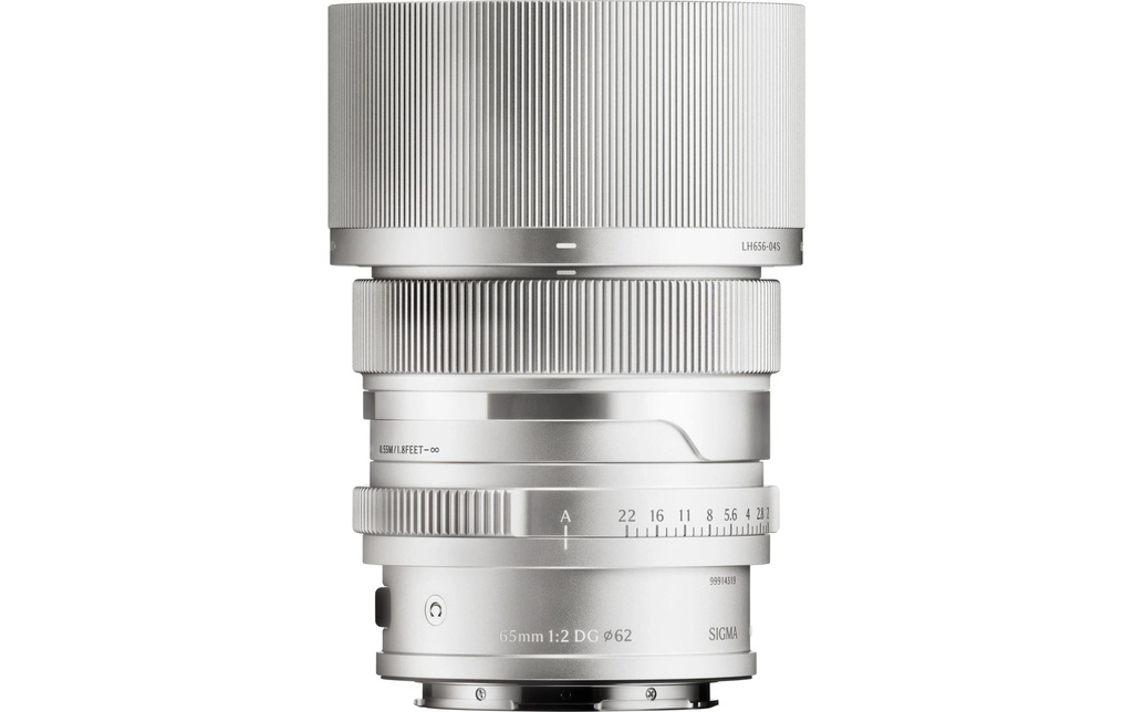 Sigma Longueur focale fixe 65mm F/2.0 DG Contemporain Argenté – L-Mount
