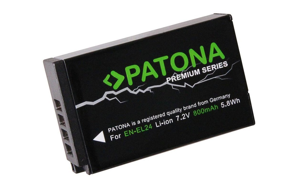 Patona Batterie pour Appareils photo numérique Premium EN-EL24