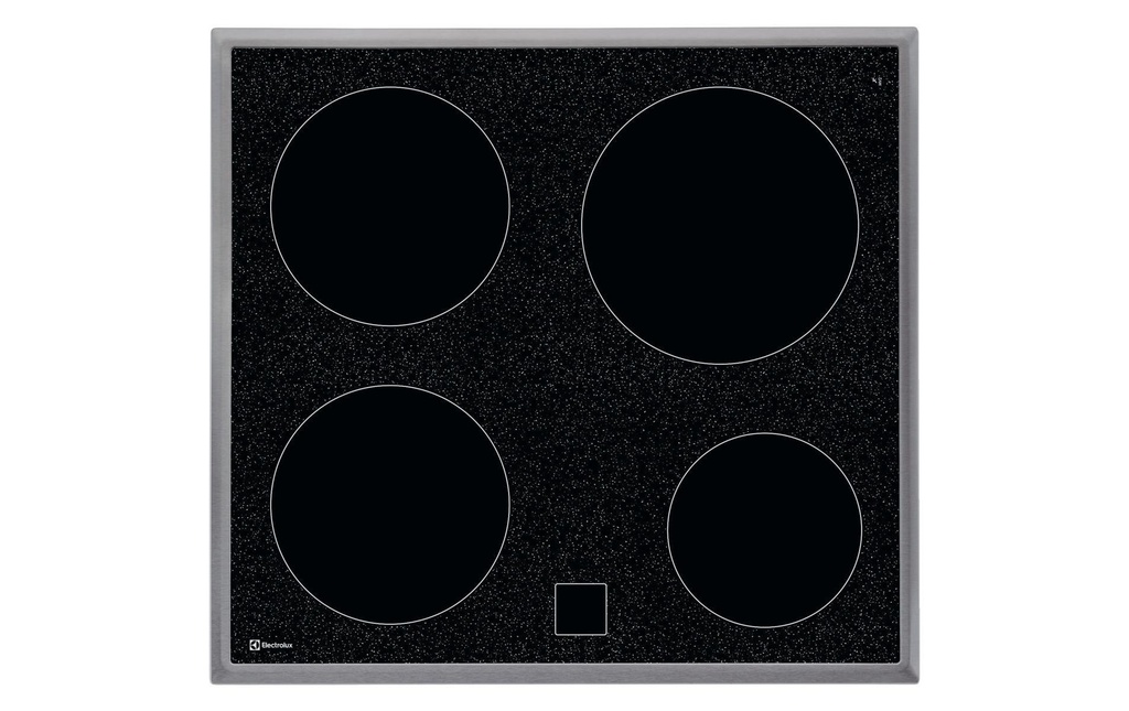 Electrolux Plaque de cuisson en vitrocéramique GK56CN À plat