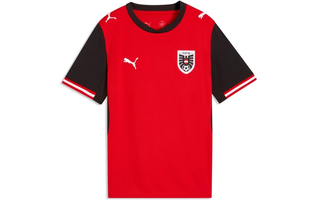 PUMA Maillot ÖFB Home Replica Jr Rouge, 152
