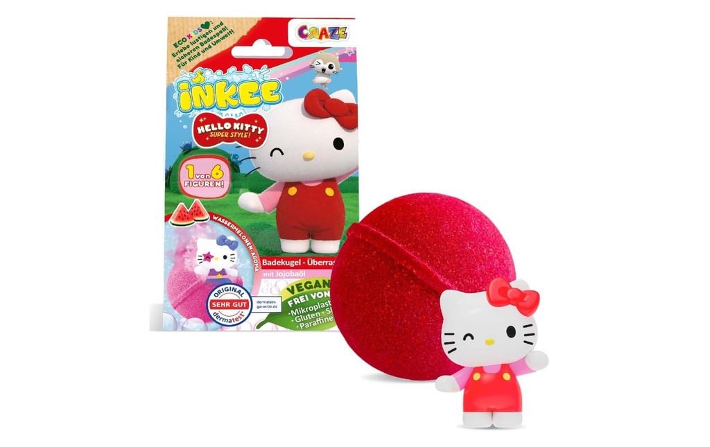 Craze Boule de bain surprise Inkee Hello Kitty 1 Pièce/s, assorti