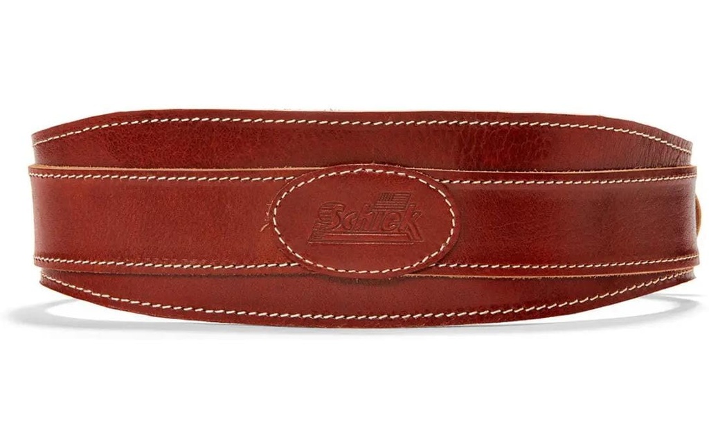 Schiek Sports Leather Lifting Belt, marron S