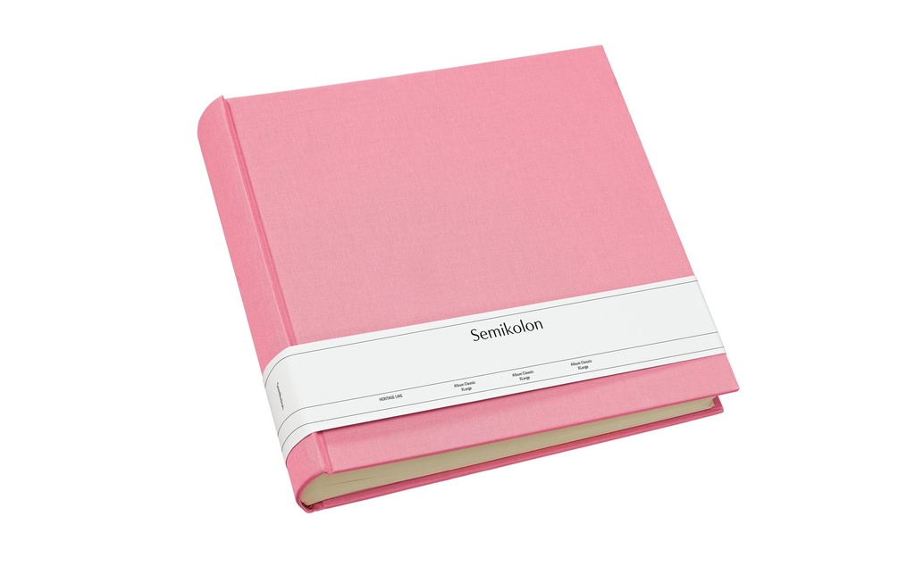 Semikolon Album photo Xlarge 32 cm x 31 cm Rose