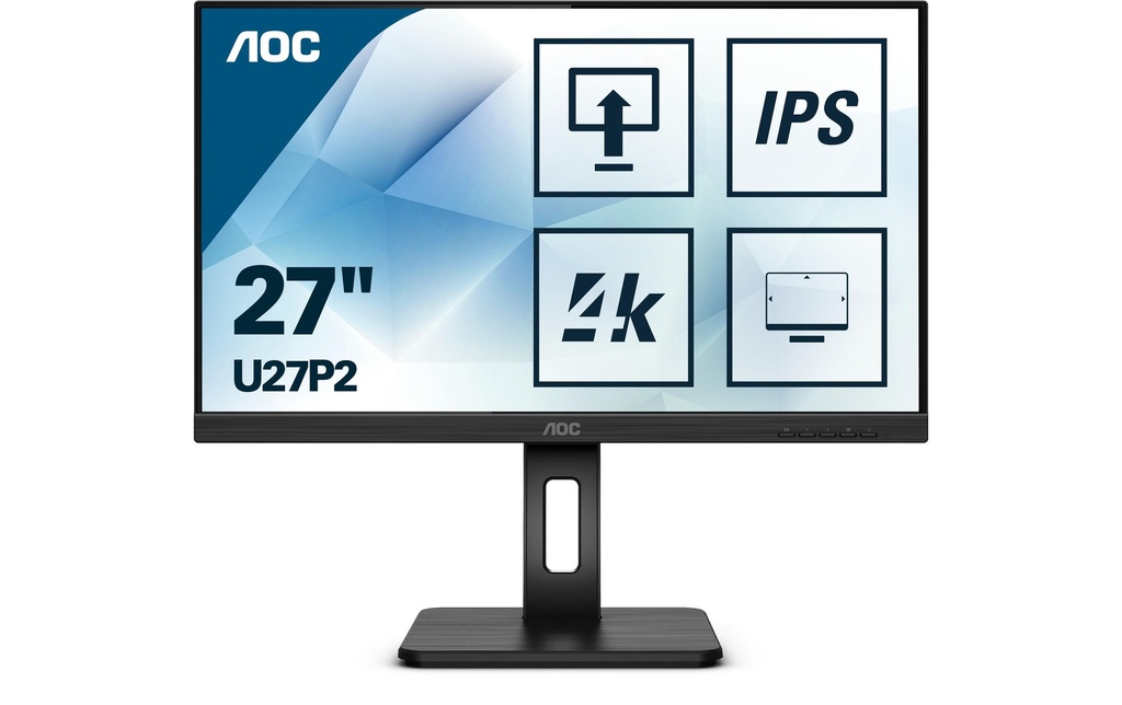 AOC Moniteur U27P2 27 , 3840 x 2160 (Ultra HD 4K)