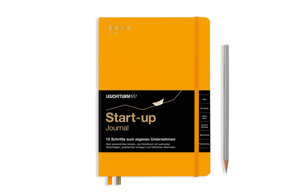 Leuchtturm Bloc-notes Start-Up Journal A5, Vierge, Soleil levant