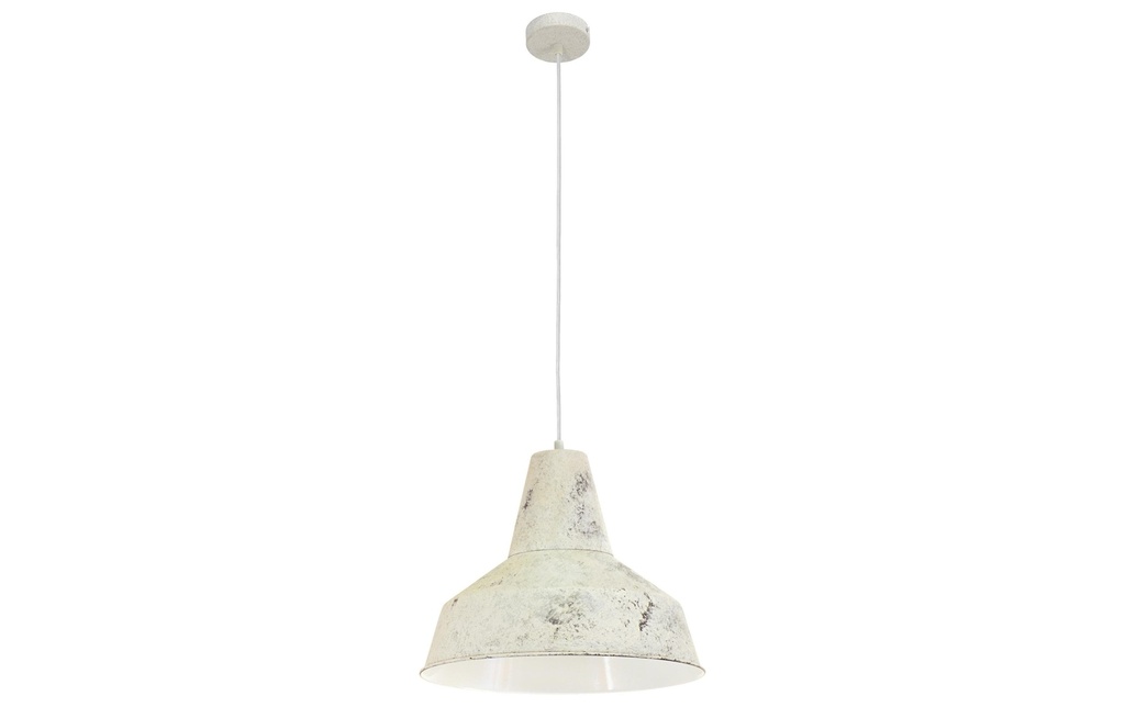 EGLO Leuchten Lampe suspendue SOMERTON 1x E27 Blanc