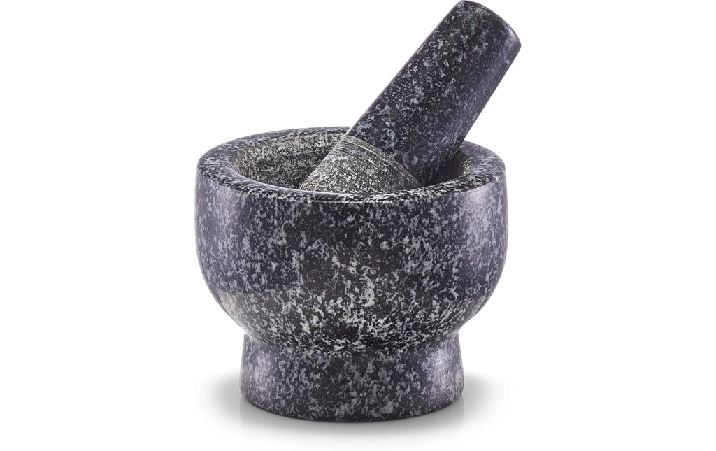 Zeller Present Mortier et pilon 9 cm, Granit