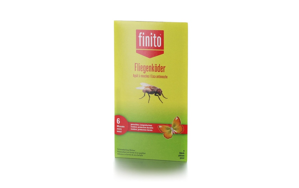 finito Piège à insectes Appât à mouches décoratif, 4 Pièce/s