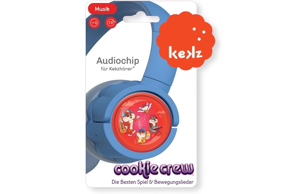 Kekz Audiochip Cookie Crew: chansons à jouer et à bouger
