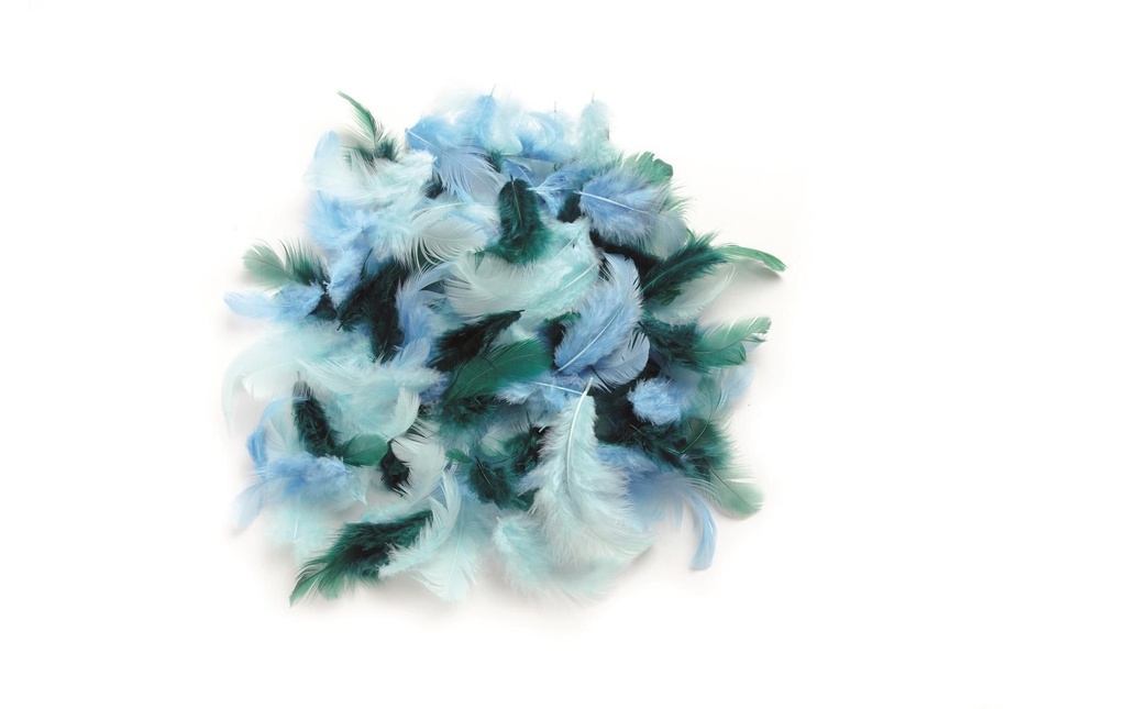 Glorex Plumes Deco Turquoise